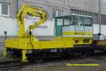 KEG 9702 am Zementwerk Karsdorf; 09.04.2004 (Foto: Volker Gelmroth http://lokomotive.com/pribahn)