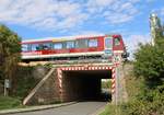 Zum Winzerfest in Freyburg (Unstrut) kam am 13.09.2025 auch der CLR 628 227  Wipperliese  als DZ 20181 aus Klostermansfeld ins Unstruttal. Nach der Ankunft in Freyburg (Unstrut) ging es noch bis hinter die Ausfahrtssignale in Laucha (Unstrut), bevor er zur�ck in die Abstellung nach Naumburg (S) fuhr.